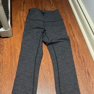 Lululemon Wunder Under Heathered Luon